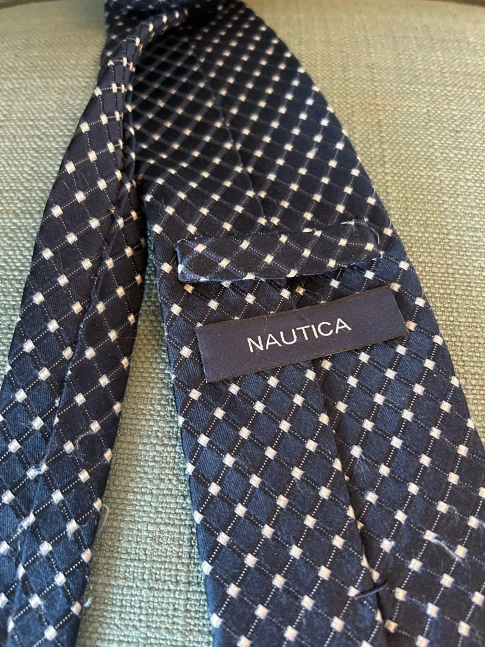 Nautica navy tie